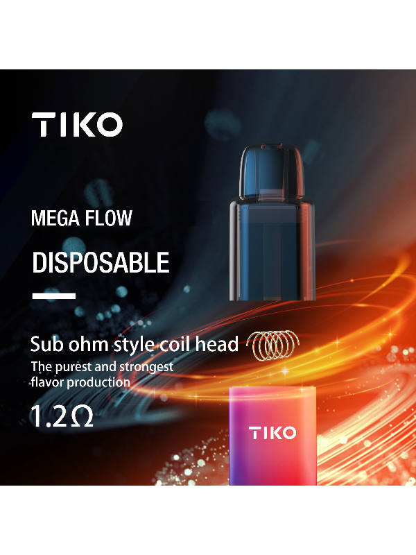 뉴스트 디자인 대량 판매 TIKO 10 ML 버릴 수 있는 공급자를 기화시킵니다